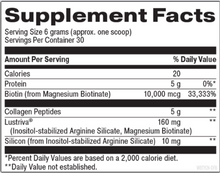 Load image into Gallery viewer, Beyond Brilliance - Biotin-rich Collagen Powder