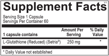 Load image into Gallery viewer, L-Glutathione (60 caps) - Ortho Molecular