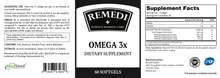 Load image into Gallery viewer, Omega 3x - Remedi