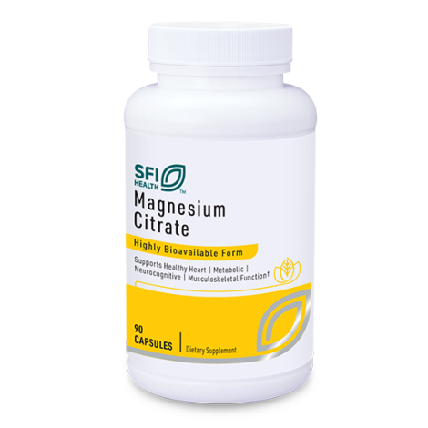 Magnesium Citrate (90 capsules), Klaire-SFI