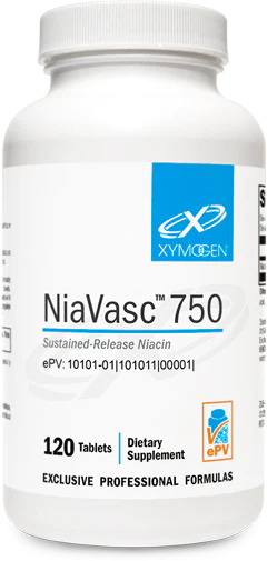 NiaVasc 750 (120 tablets), Xymogen