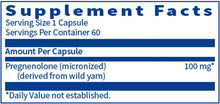 Load image into Gallery viewer, Pregnenolone 100mg 60 capsules, Remedi
