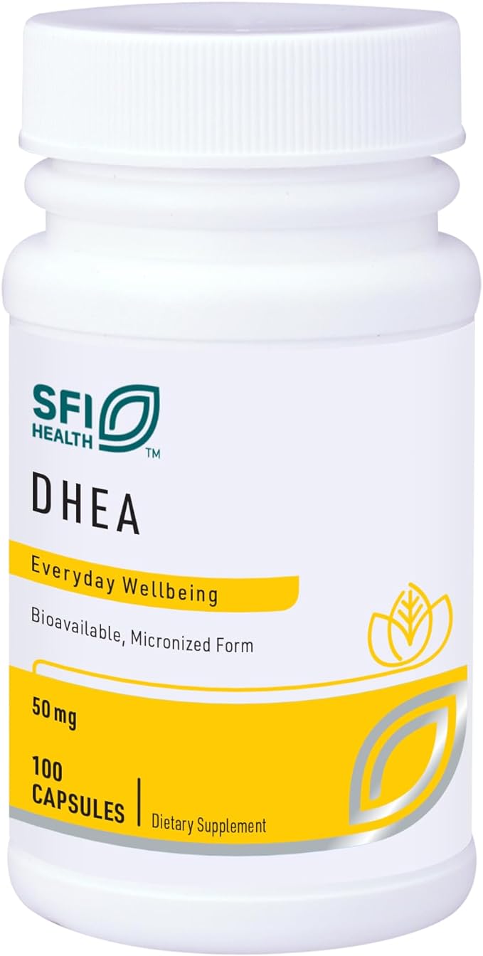 DHEA 50mg (100 capsules), Klaire-SFI