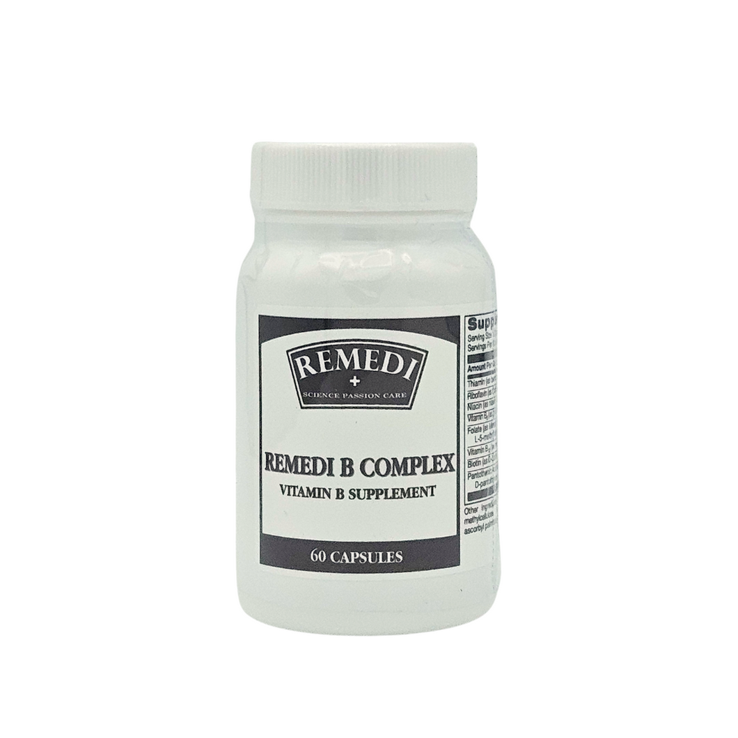 Remedi B Complex (60 capsules), Remedi