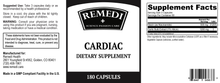 Load image into Gallery viewer, Cardiac (180 capsules), Remedi
