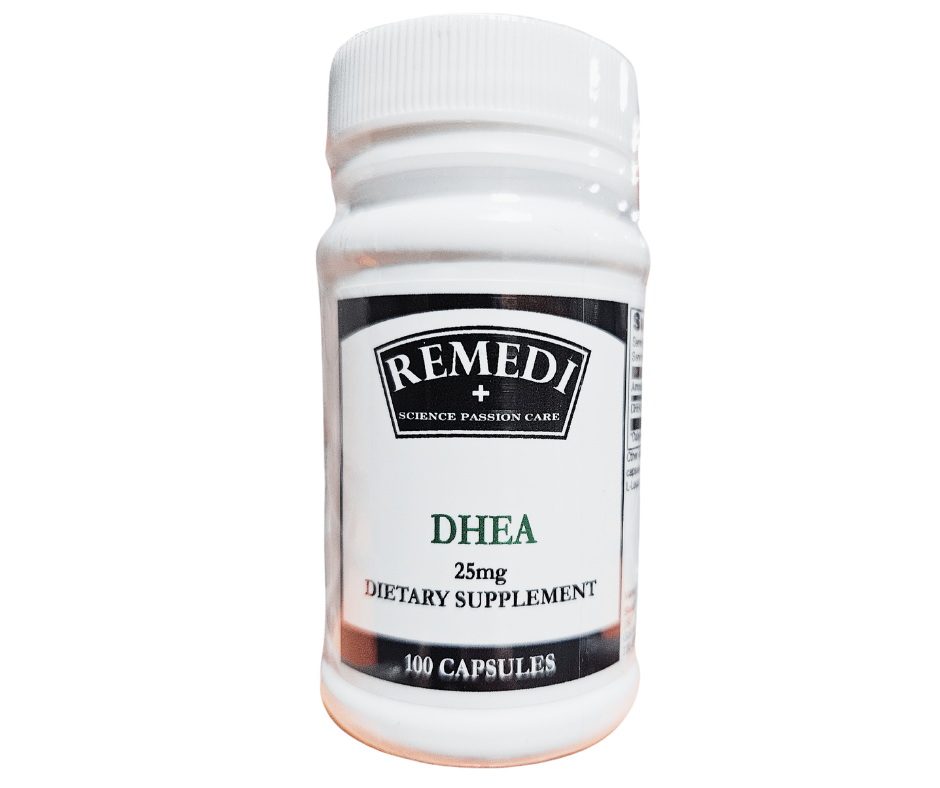 DHEA 25 mg (100 capsules), Remedi