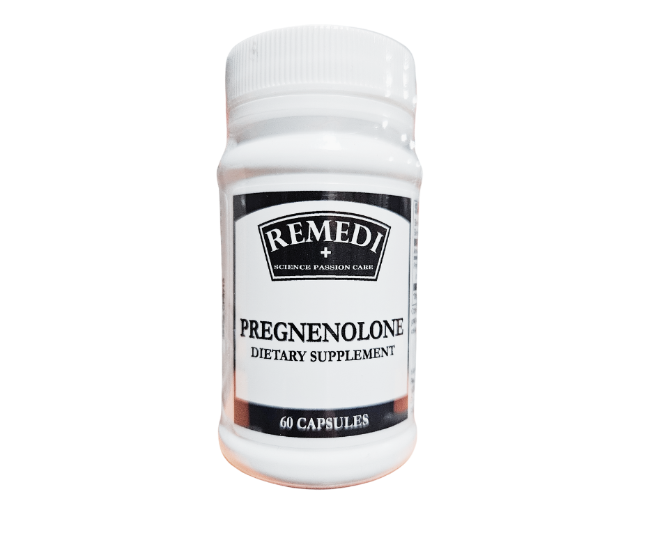 Pregnenolone 100mg 60 capsules, Remedi