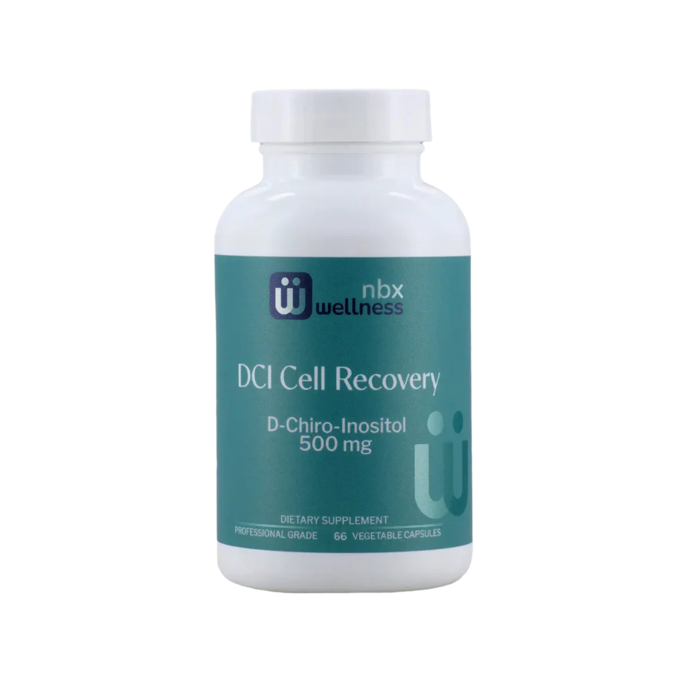 DCI Cell Recovery (D-Chiro Inositol) 500mg (66 capsules), NBX Wellness