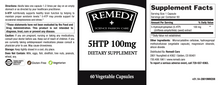 Load image into Gallery viewer, 5HTP 100mg (60 capsules), Remedi
