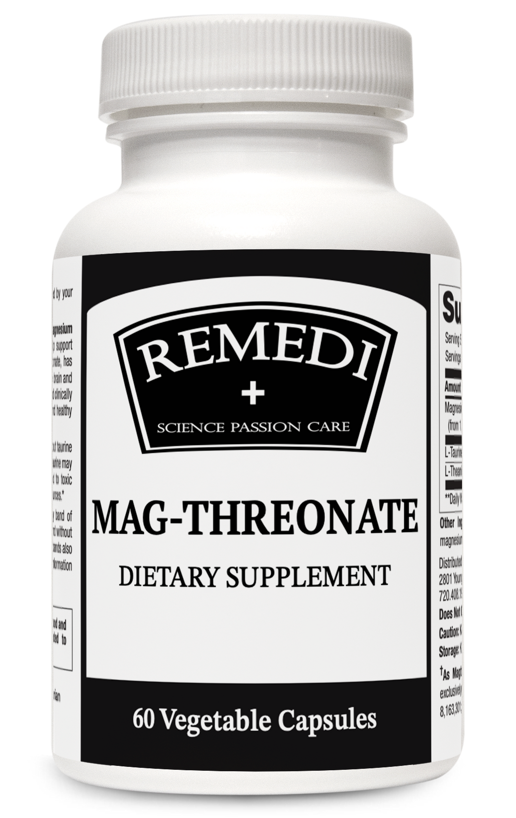 Mag-Threonate (60 capsules), Remedi