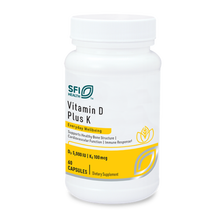 Load image into Gallery viewer, Vitamin D Plus K - 5000 (60 capsules), Klaire-SFI
