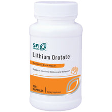 Load image into Gallery viewer, Lithium Orotate (120 capsules), Klaire-SFI
